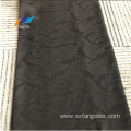 Bangladesh 100% Polyester Nida Jacquard Black Fabric